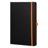 CODE BLACK, A5-Notizbuch, Orange