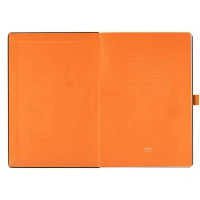 CODE BLACK, A5-Notizbuch, Orange