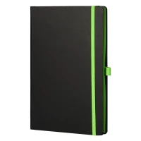 CODE BLACK, A5-Notizbuch, Lime-Grün