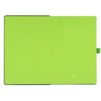 CODE BLACK, A5-Notizbuch, Lime-Grün