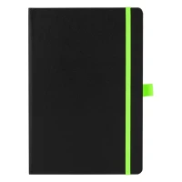 CODE BLACK, A5-Notizbuch, Lime-Grün
