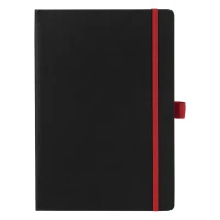 CODE BLACK, A5-Notizbuch, Rot