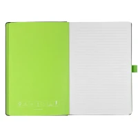 CODE BLACK, A5-Notizbuch, Lime-Grün