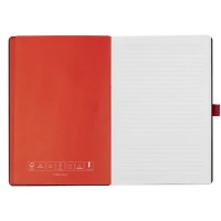 CODE BLACK, A5-Notizbuch, Rot