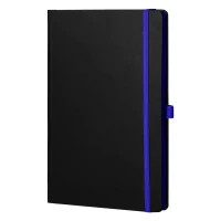 CODE BLACK, A5-Notizbuch, Königsblau