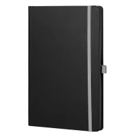 CODE BLACK, A5-Notizbuch, Grau