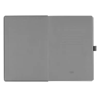 CODE BLACK, A5-Notizbuch, Grau