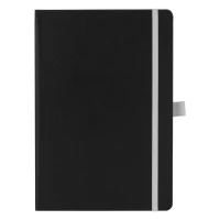 CODE BLACK, A5-Notizbuch, Grau