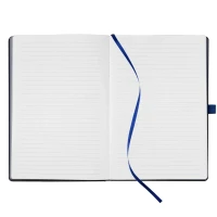 CODE BLACK, A5-Notizbuch, Königsblau