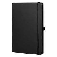 CODE BLACK, A5-Notizbuch, Schwarz