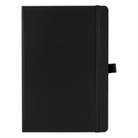 CODE BLACK, A5-Notizbuch, Schwarz