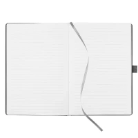 CODE BLACK, A5-Notizbuch, Grau