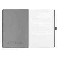 CODE BLACK, A5-Notizbuch, Grau