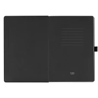CODE BLACK, A5-Notizbuch, Schwarz