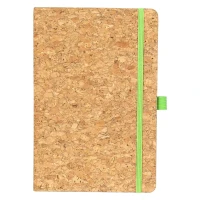 CORK A5, a5 notebook, kiwi