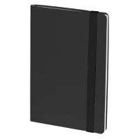 OSLO FLEX, A5-Notizbuch, Schwarz