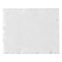RETRO, stoneware magnet, 7 x 5 cm, white