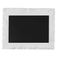 RETRO, stoneware magnet, 7 x 5 cm, white