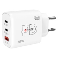 POWER CHARGER 65W PD EU, wall charger 65w, white