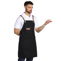 ANGUS, apron, black