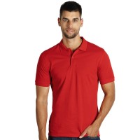GO GREEN, polo shirt, 180 g/m2, red