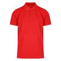 GO GREEN, polo shirt, 180 g/m2, red
