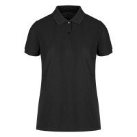GO GREEN LADY, women's polo shirt, 180 g/m2, black