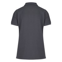 GO GREEN LADY, women's polo shirt, 180 g/m2, dark gray