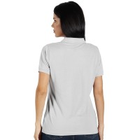GO GREEN LADY, women's polo shirt, 180 g/m2, gray