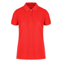GO GREEN LADY, women's polo shirt, 180 g/m2, red