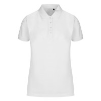 GO GREEN LADY, women's polo shirt, 180 g/m2, white