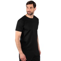TERRA MEN, organic combed cotton t-shirt, 150 g/m2, black