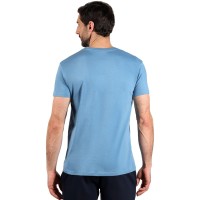 TERRA MEN, organic combed cotton t-shirt, 150 g/m2, sky blue