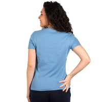TERRA LADY, organic combed cotton t-shirt, 150 g/m2, sky blue