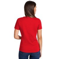 TERRA LADY, organic combed cotton t-shirt, 150 g/m2, red