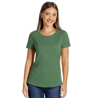TERRA LADY, organic combed cotton t-shirt, 150 g/m2, green