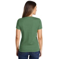 TERRA LADY, organic combed cotton t-shirt, 150 g/m2, green