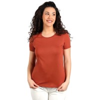 TERRA LADY, organic combed cotton t-shirt, 150 g/m2, caramel
