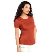 TERRA LADY, organic combed cotton t-shirt, 150 g/m2, caramel