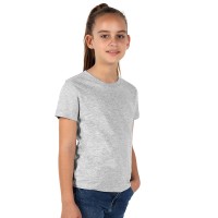 TERRA KID, children's t-shirt made of organic combed cotton, 150g/m2, ash