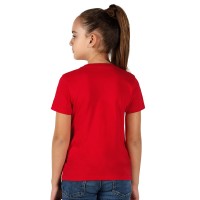 TERRA KID, children's t-shirt made of organic combed cotton, 150g/m2, red