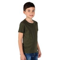 TERRA KID, children's t-shirt made of organic combed cotton, 150g/m2, olive