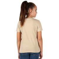 TERRA KID, children's t-shirt made of organic combed cotton, 150g/m2, beige