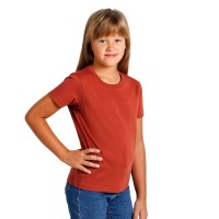 TERRA KID, children's t-shirt made of organic combed cotton, 150g/m2, caramel