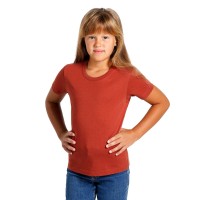 TERRA KID, children's t-shirt made of organic combed cotton, 150g/m2, caramel