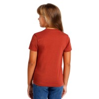 TERRA KID, children's t-shirt made of organic combed cotton, 150g/m2, caramel