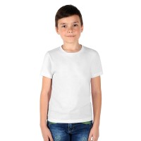 TERRA KID, children's t-shirt made of organic combed cotton, 150g/m2, white