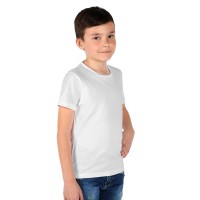 TERRA KID, children's t-shirt made of organic combed cotton, 150g/m2, white