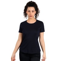 TARGET LADY, women's t-shirt, 100% cotton, slim fit, blue