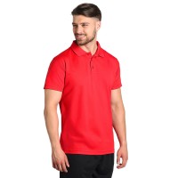 LACROSS, polo shirt, 130 g/m2, red